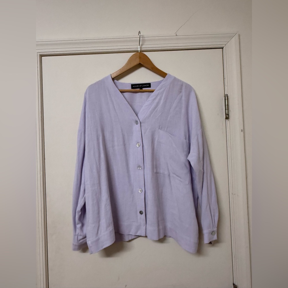 House of Lancry Lavender Cardigan